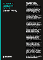 Книга 50 звичок успішних людей в інфографіці  (Моноліт)