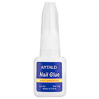 Клей для типс с кисточкой ANTALD Nail Glue, 10 г