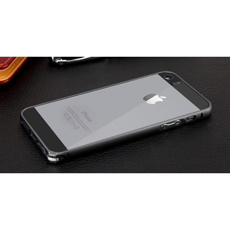 Бампер Тонкий алюмінієвий для IPhone 6/6S Чорний