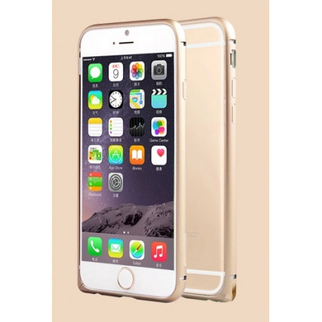 Бампер Тонкий алюмінієвий для IPhone 6 Plus/6S Plus Золотий
