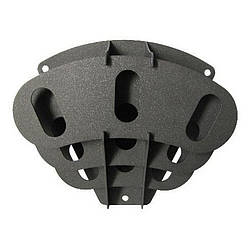 Прапорець тримач для прапора підставка на три прапори металевий