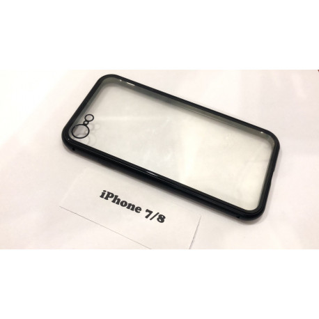 Магнітний чохол Magnetite для iPhone 7/8 Сріблястий