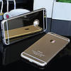 Дзеркальний силіконовий чохол для iPhone 7 Plus Сріблястий, фото 2