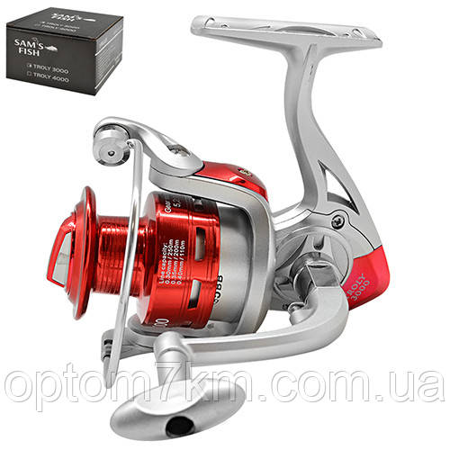 Котушка Troly 5000 5bb метал. шпуля та ручка