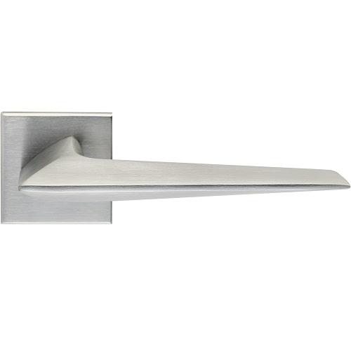 Ручки дверні ILAVIO 2386 хром матовий, фото 1