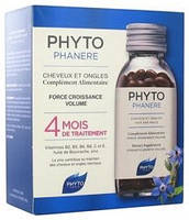 Витамины для волос и ногтей Phyto Франция, набор из двух баночек Фитофаньер 240шт.