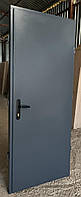 Входные двери Технические Серого цвета, 860мм, 2 листа металла