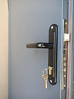 Технические двери. Двери металлические для технических помещений Серого цвета, 960мм, 2 листа металла