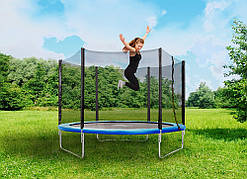 Батут 10F 305 см зі сходами та захистом Trampoline