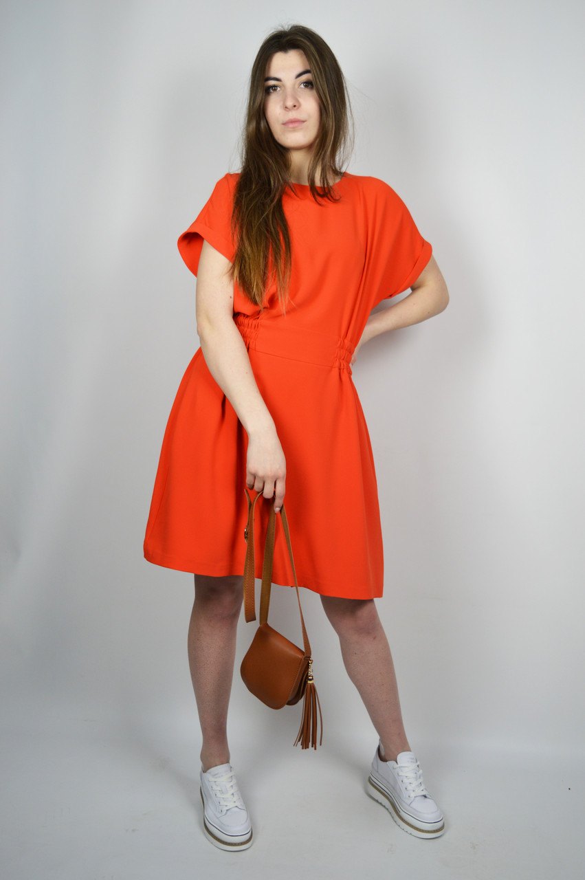 Платье женское SHN 6111 36 Оранжевый - фото 2 - id-p1418949525
