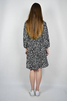 Плаття Stimma 06747 S Чорний з білим, фото 3