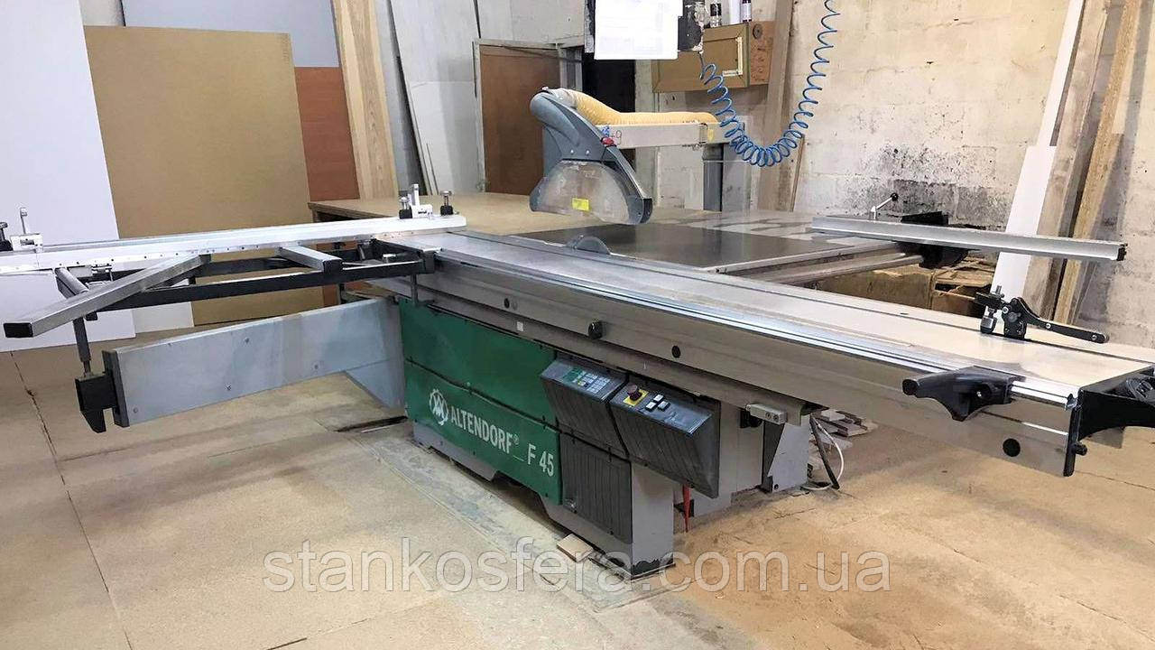 Altendorf F45 2006р. форматно-розкроювальний верстат для розкрою ДСП, MDF, OSB, фанери 2005р.