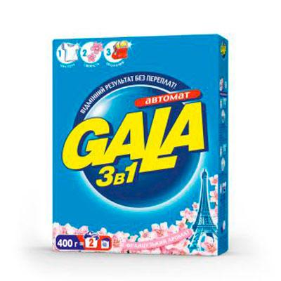 Порошок пральний руч. GALA 400г 3в1 Французький аромат