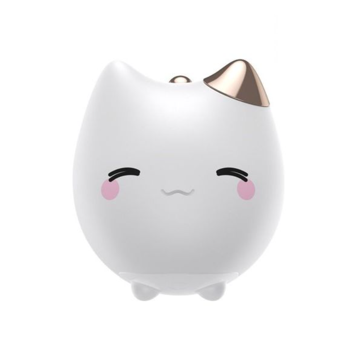 Нічник BASEUS RGB Cute Series Kitty Silicone Night Light (білий)