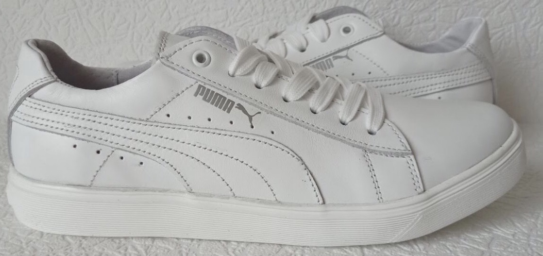 Puma classic white clearance leather