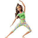 Лялька Барбі Рухайся як Я Йога Barbie Made to Move GXF05, фото 2
