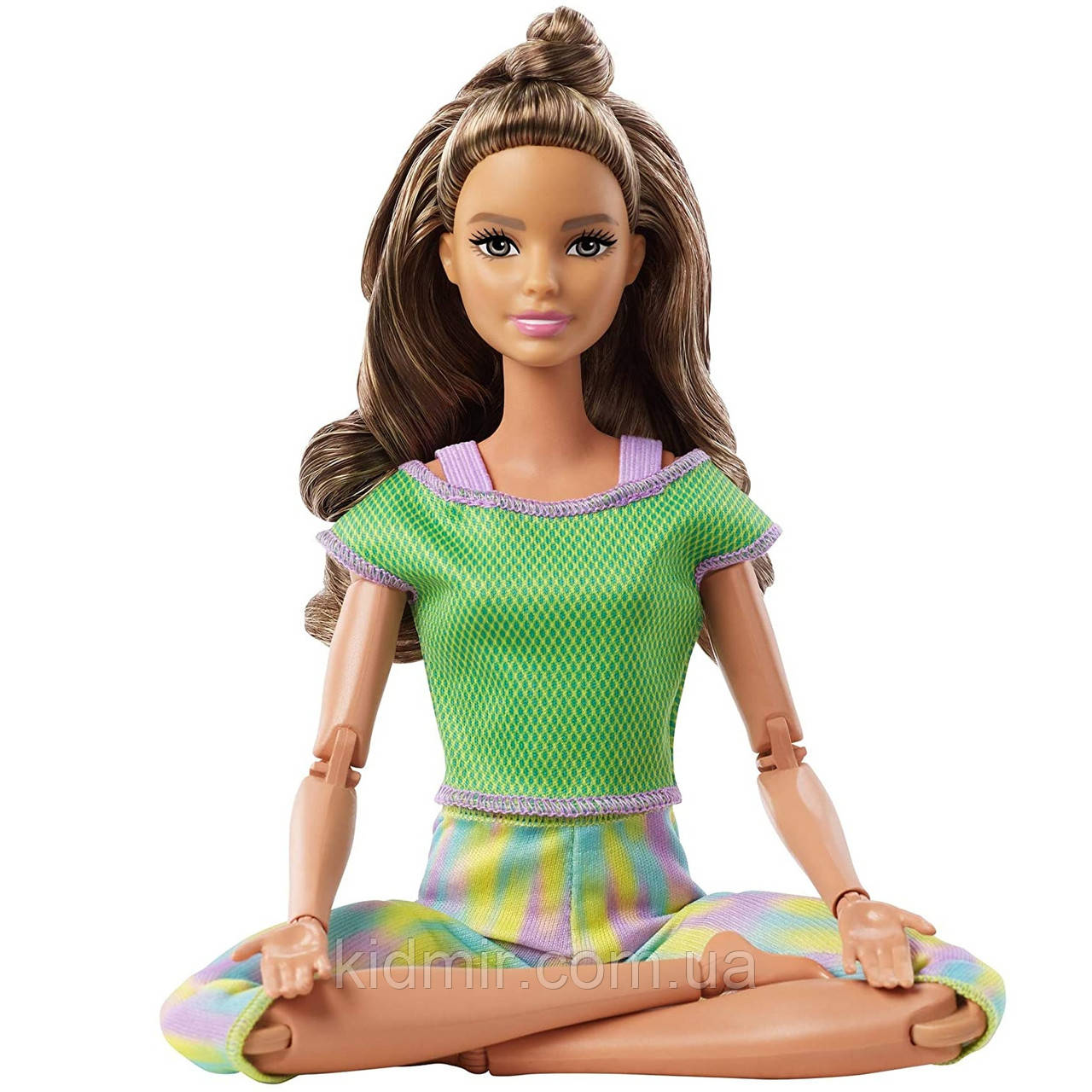 Лялька Барбі Рухайся як Я Йога Barbie Made to Move GXF05