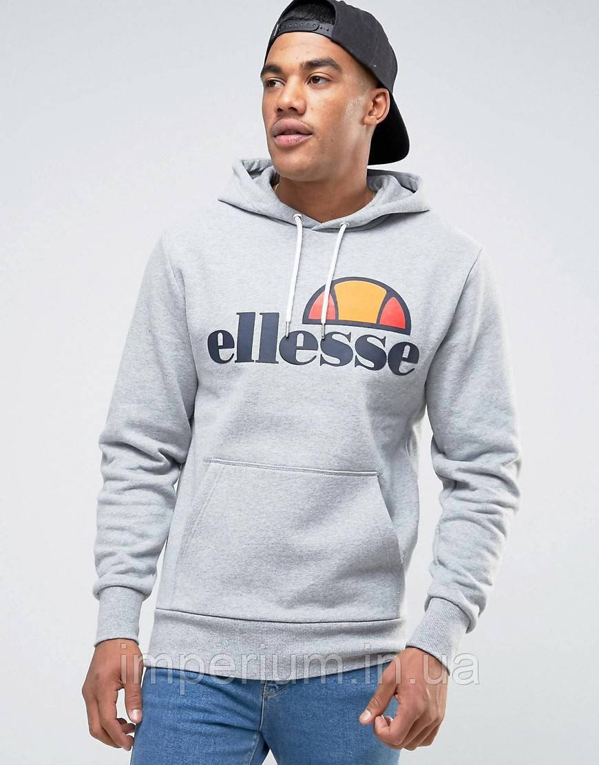 Сіре худі | толстовка ellesse, фото 1