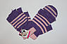 Дитячі зимові рукавички рукавиці Розмір 6-8 років, фото 4