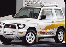 Вітровики Mitsubishi Pajero Mini H51 VL Tuning