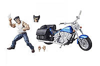 Фигурка Росомаха и мотоцикл серия Marvel Legends Wolverine and Motorcycle