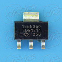 Стабилизатор 5.0В 300мА 2% Microchip MCP1755ST-5002E/DB SOT223