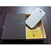 Чохол Louis Vuitton книжка для IPhone 5/5S Білий, фото 3
