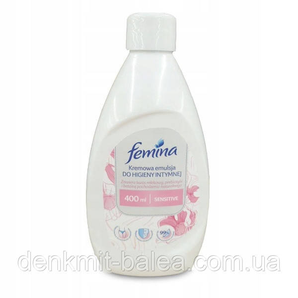 Емульсія для інтимної гігієни Ніжний дотик Femina Sensitive 400 мл
