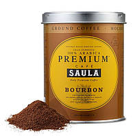 Кофе молотый SAULA Gran Espresso PREMIUM BOURBON , 250 гр, ж\б