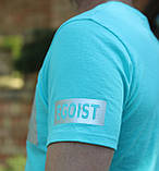 Біла футболка чоловіча приталена "EGOIST". Колір білий Vlad&K, фото 5