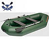 Надувний човен Kolibri K-240 двомісний гребний човен ПВХ Колібрі без настилу, фото 2
