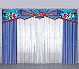 Жорсткий ламбрекен Герої в масках, 3 м, фото 2