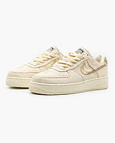 Кросівки Nike Air Force 1 Low Stussy Fossil Beige, фото 2