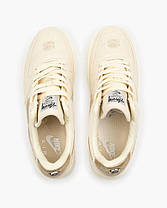 Кросівки Nike Air Force 1 Low Stussy Fossil Beige, фото 3