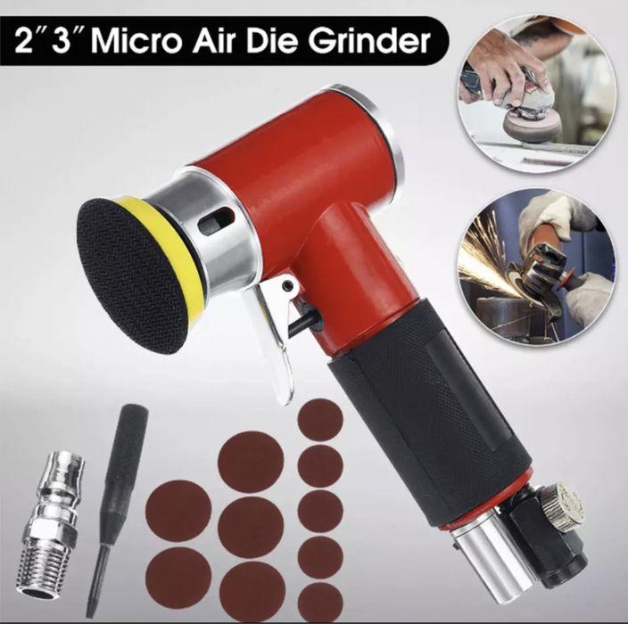 Ексцентрикова (орбітальна) шліфувальна полірувальна машина пневмат - фото 1 - id-p1419114123