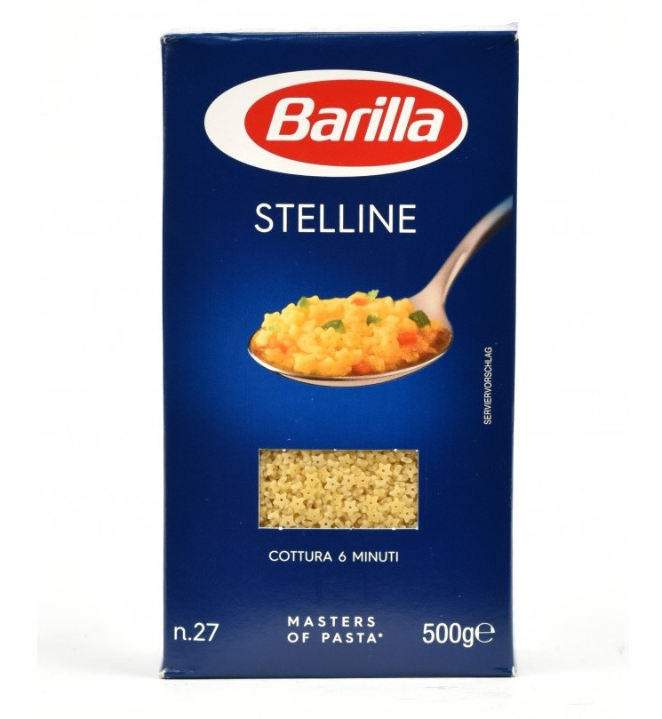 Макарони Barilla n.27 Stelline зірочки 500 г Італія
