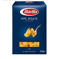 Макароны Barilla Pipe Rigate n.91 большие макароны 500 г Италия