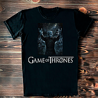 Чоловіча футболка з принтом написом "Гра престолів. Король ночі"