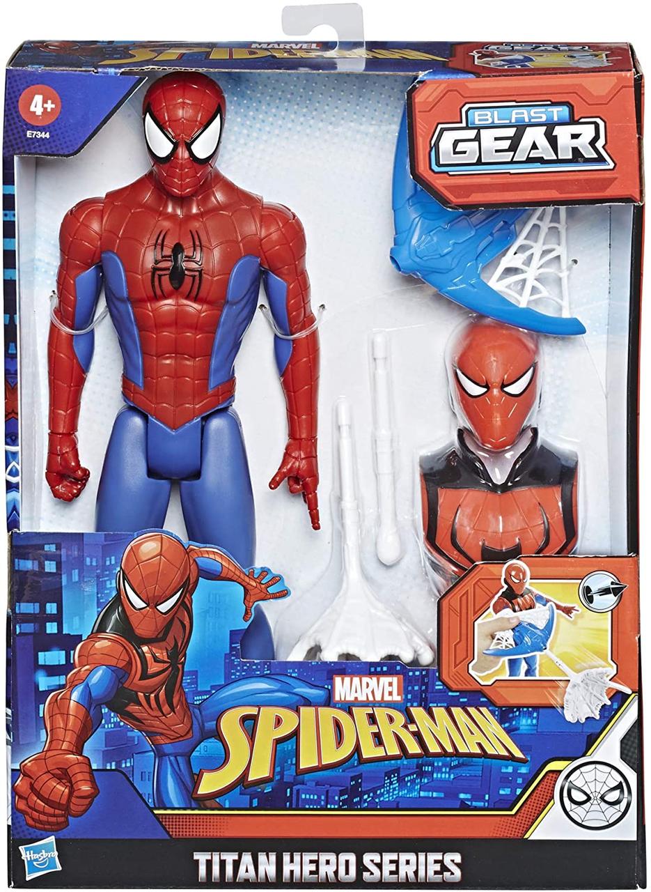 Фігурка Месники Спайдермен Marvel Avengers Spider-Man Titan Hero Series Blast Gear