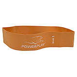 Резинка для фітнесу PowerPlay 4140 Level 1 Stretch Band (1-5 кг.) Помаранчева, фото 3