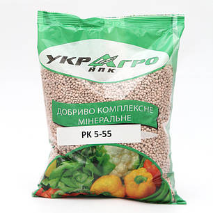 Добриво фосфорно-калійне PK 5-55, упаковка 1 кг УкрАгро, фото 2
