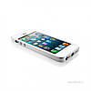 Бампер SGP Neo Hybrid EX Slim White/Silver для iPhone 4/4S, фото 3