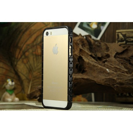 Бампер Aluminum Knuckle для iPhone 5/5S Чорний