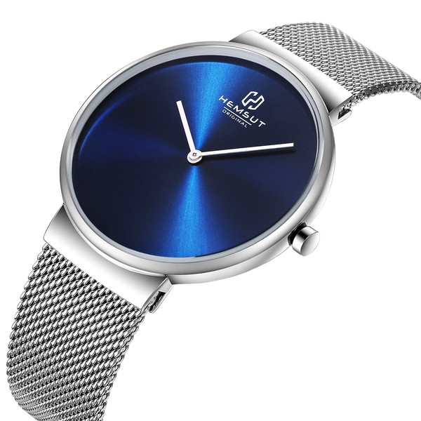 Hemsut Чоловічі годинники Hemsut Men Blue