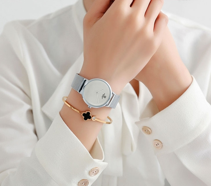 Жіночі наручні годинники Hemsut Women Grey