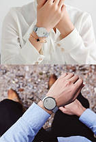 Жіночі наручні годинники Hemsut Women Grey, фото 4