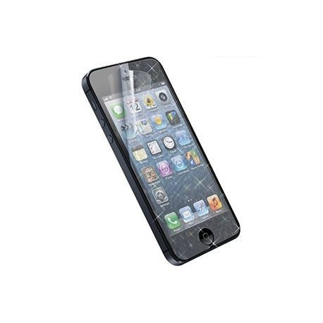 Плівка захисна для iPhone 5/5S з блискітками двостороння