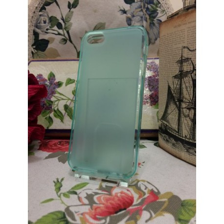 TPU Матовий силіконовий чохол iPhone 5/5S Бірюзовий