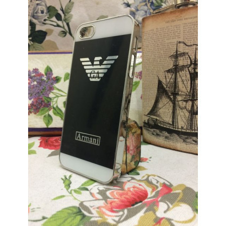 Алюмінієва Накладка Armani для iPhone 5/5S