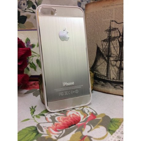 Чохол Apple Logo для IPhone 5/5S Сріблястий
